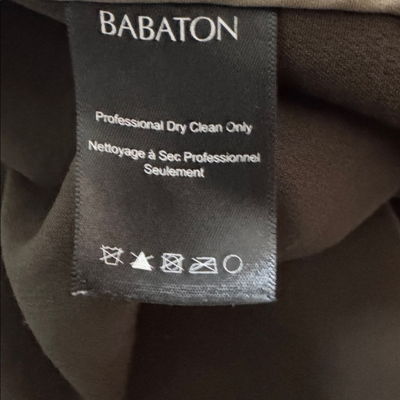 Babaton by Aritzia Olive Green Draped Collar Coat - Picture 7 of 7